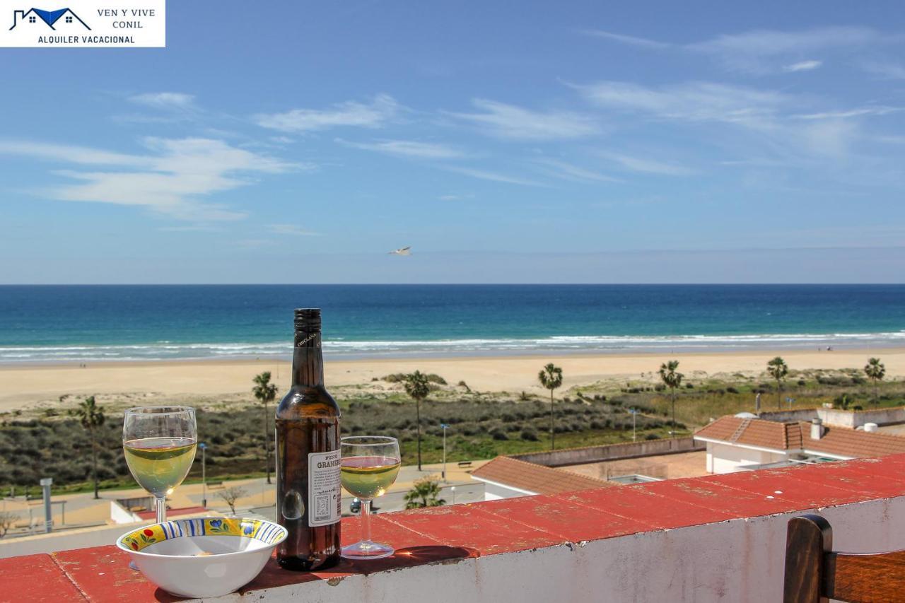 Apartamento Calle Cadiz Conil De La Frontera Bagian luar foto
