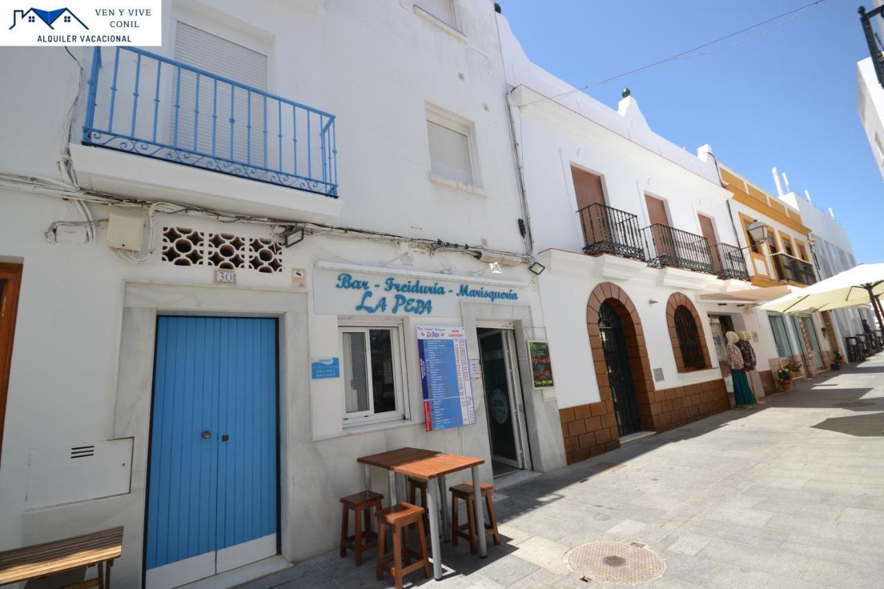 Apartamento Calle Cadiz Conil De La Frontera Bagian luar foto